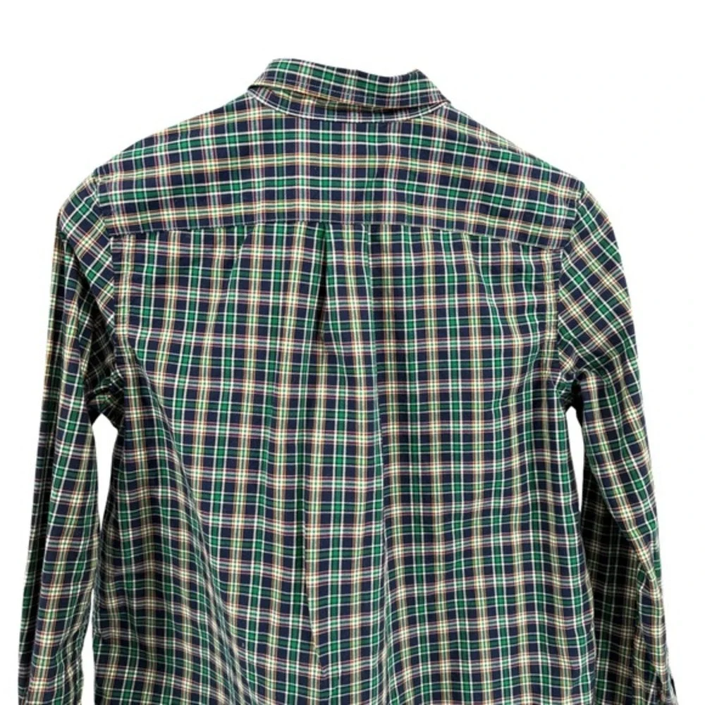 Ralph Lauren Boys XL (18-20) Pre-Owned‎ Plaid Natural Stretch Button Down Shirt